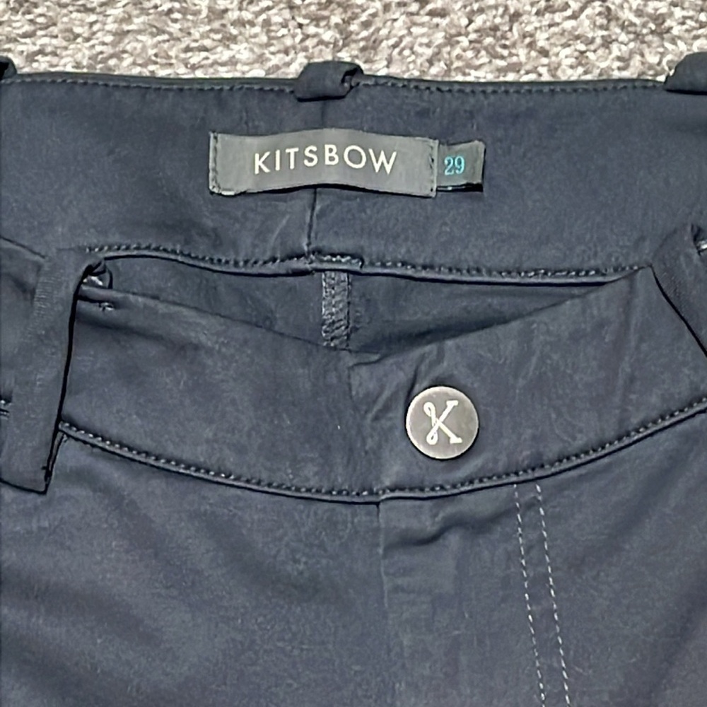 Kitsbow Gray Cycling Outdoors Nylon Stretch Hiking Casual Shorts Mens 28 (28x10) - Picture 3 of 5